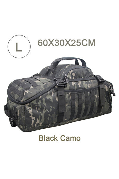 Choice L Black Camo LQARMY 45L 80L Camping Backpacks Men Tactical Backpack Mo...