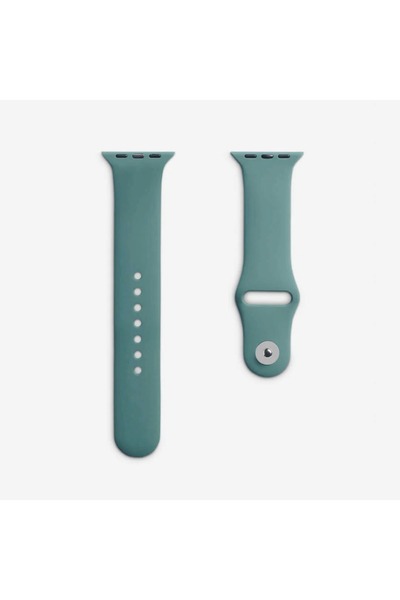 Quse Apple Watch Series 10/11 42mm & 41mm/40mm/38mm ile Uyumlu Silikon Kordon...