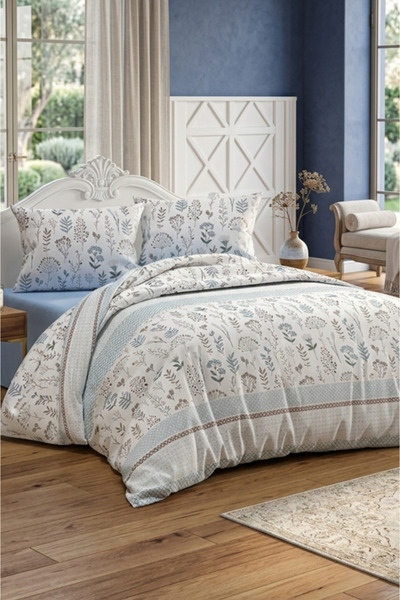SENLİFE Belysima King Cotton Duvet Cover Set