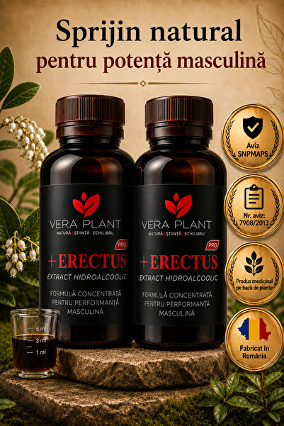 veraplant Supliment alimentar lichid Vera Plant cu Branca-Ursului, 200 ml, 2 buc