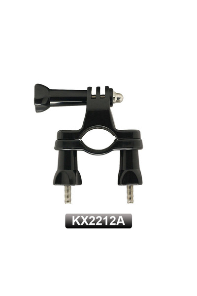 Choice حامل دراجة KX2212A لـ Gopro Hero 13 12 11 10 9 8 7 6 5، مشبك تثبيت على...