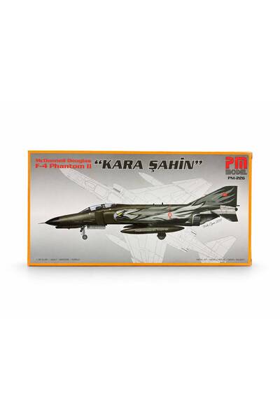 PM F-4 Phantom 2 Kara Şahin Model Demonte Plastik Uçak Maket Kiti