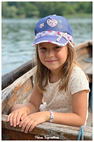 PIECE SIGNATURE 100% Cotton , g Gabardine Hat with Accessories for Girls (Age...