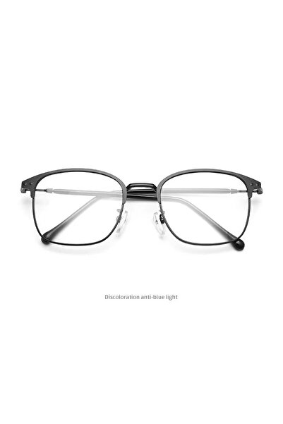 choice2 black Photochromic Frameless Eyeglasses for Men Fashion Glasses Anti ...
