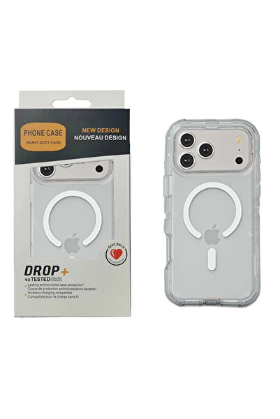 Choice6 iPhone17 Pro Max Clear With box 3IN1 Clear Symmetry For Magsafe Ott A...