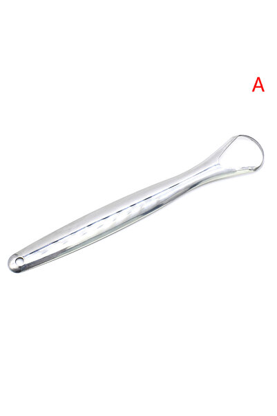 Choice A 2Pcs Tongue Scraper Stainless Steel Tongue Cleaner Oral Care Hygiene...