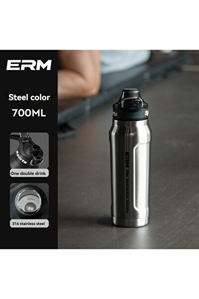 Choice5 0.7-1.5L STEEL COLOR-700ML Insulated Water Bottle Stainless Steel Tum...