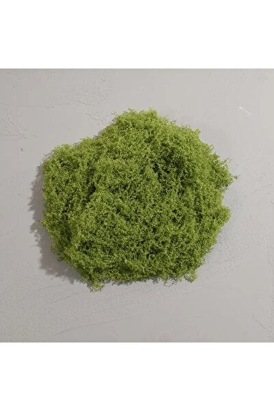 Choice light green about 20g Artificial Green Plants Polyester Moss Grass Hom...