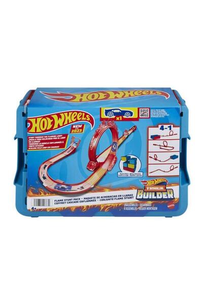 HOT WHEELS مجموعة فنية لبناء المسار تحت عنوان اللهب - Hmc04