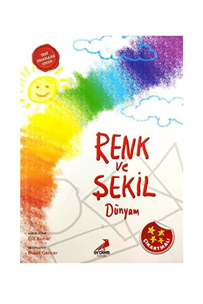 Erdem Yayınları My Book of Colors and Shapes for 3-Year-Olds