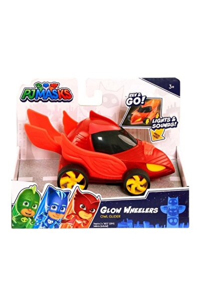 GIOCHI PREZIOSI Pijamaskeliler Glow Wheelers Baykuş Planörü JPL95670