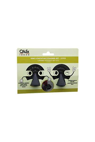 Go İthalat طقم مصفاة حوض الحمام QLUX L-00962 2 قطعة () GLBL-STL57839