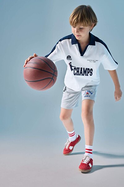 DeFacto Sports Printed Shorts for Boys H1940A826Hs