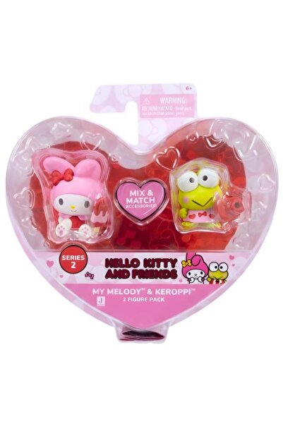GIOCH PREZIOSI Hello Kitty Ve Arkadaşları My Melody İle Keroppi 2 li Figür Pa...