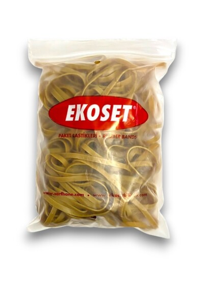 ekoset علبة تغليف مطاطية واسعة مقاس 180 × 6 مم 100 قطعة
