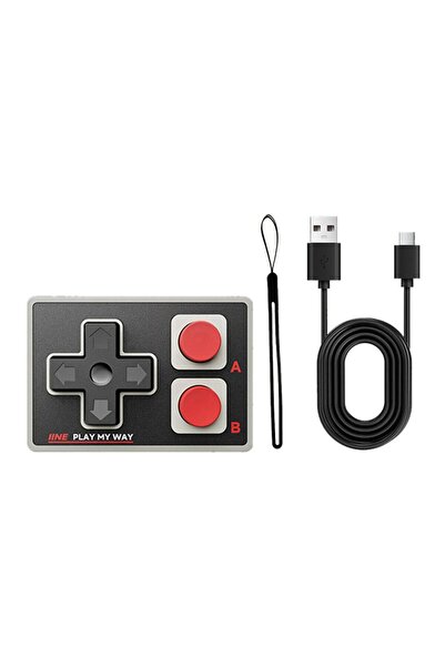 Choice وحدة تحكم ريترو صغيرة محمولة باللون الرمادي من IINE Gamebrick، متوافقة...