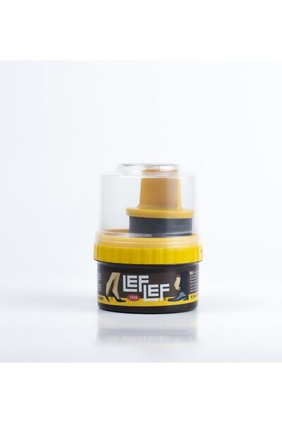 nurileflef Pratik Cilalı Krem Koyu Kahve Ayakkabı Bakım Boyası 60 ml