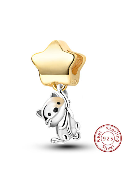 Choice KTC881 Hot Sales 925 Sterling Silver Charms Beads Pendant Elephant Cat...