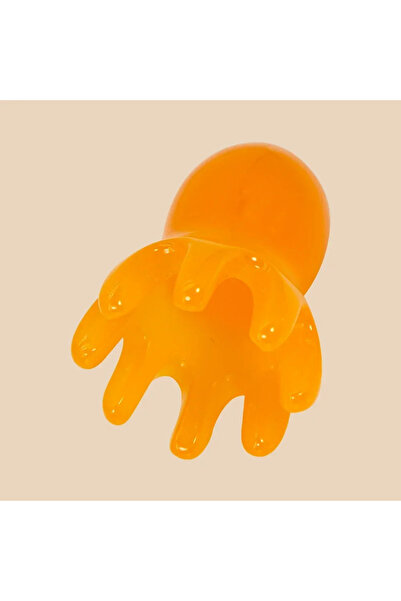 Choice Yellow Resin Octopus Scalp Massage Comb Acupressure Meridian Therapy H...