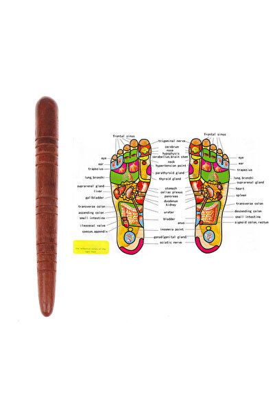 Choice Wooden Foot Spa Physiotherapy Reflexology Thai Foot Massage Health Cha...