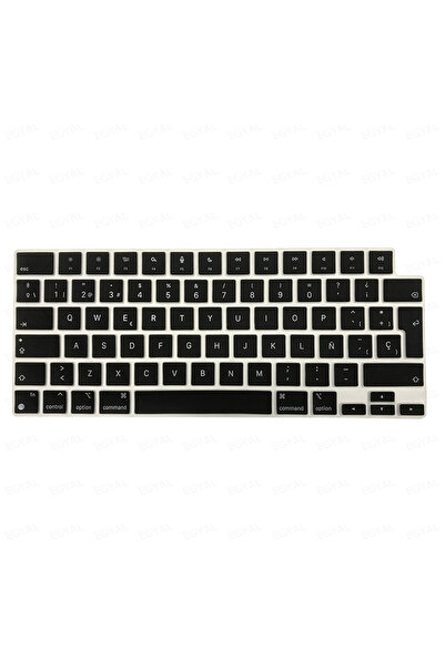 Choice9 EU Spanish Black Korean Keyboard Cover for MacBook Air 15 M3 2024 EU ...