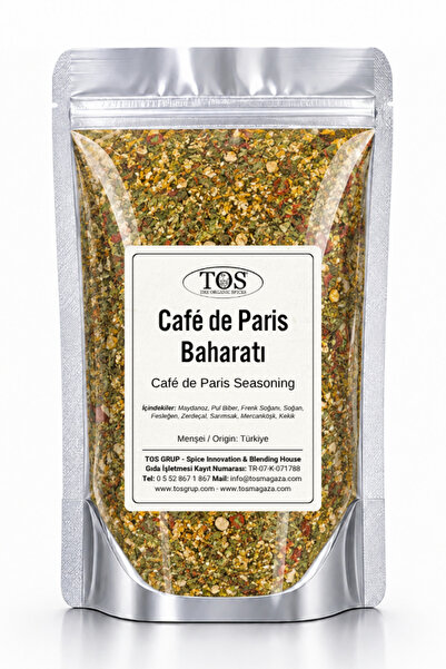 TOS The Organic Spices Café de Paris Baharatı 100 gr Café de Paris Spice - Pr...
