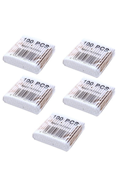 Choice1 500Pcs 100/500/1000Pcs Double Head Disposable Makeup Cotton Swab Soft...
