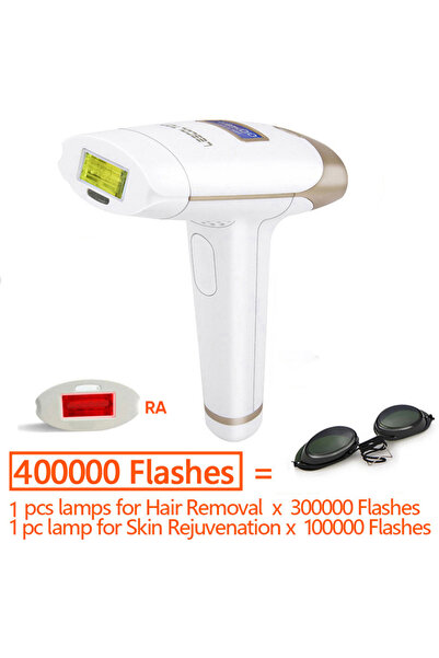 Choice1 جهاز ليزر ليزكولتون لإزالة الشعر وتجديد البشرة 2 في 1 مع 400 ألف ومضة...