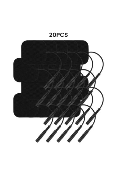 Choice3 20pcs(10 pack)4x4cm TENS EMS Electric Muscle Stimulator Replacement P...