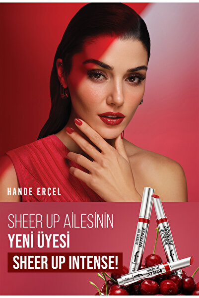 Flormar Sheer Up Intense Krem Dokulu Parlak Bitişli Jel Ruj - 002 No Filter
