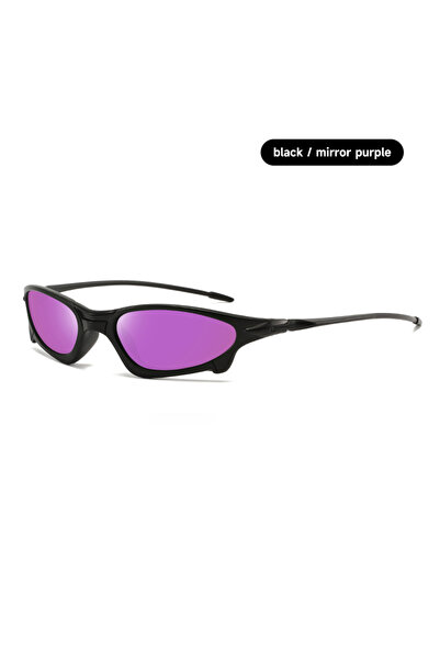 choice2 MIRROR PURPLE Ultra-Light Polarized Sunglasses Men Brand Designer UV4...