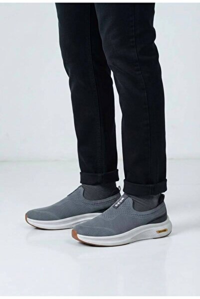 Wickers Men's Daily Laceless Sports Shoes Lightweight Comfortable Orthopedic ...