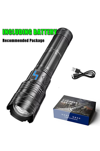 Choice Fixed focus G500 Big withbattery 20000LM Super Bright Tactical Flashli...