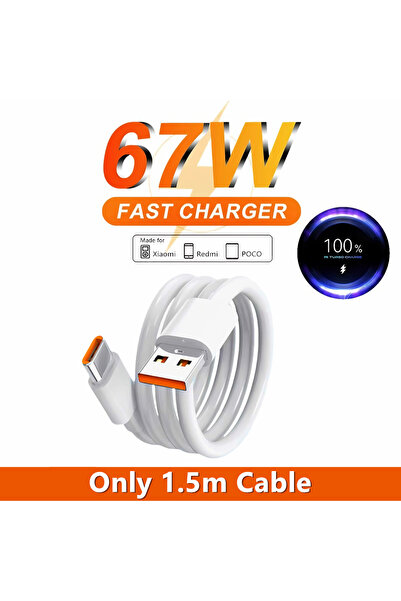Choice1 Only 1.5m Cable US 67W Ultra Fast Wall Charger For 12 13 14 15 17 Red...