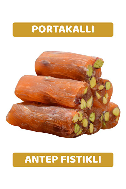 Antep Fıstıklı Portakallı Parmak (Fitil) Lokum 250 Gr