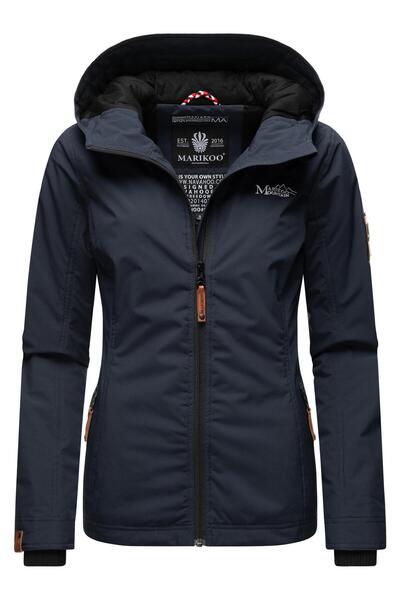 Marikoo Übergangsjacke Brombeere