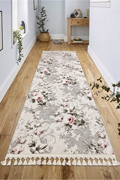 AVEN HOME Yolluk Koridor Halısı Makinede Yıkanabilir Kaymaz Taban Yolluk Hol ...
