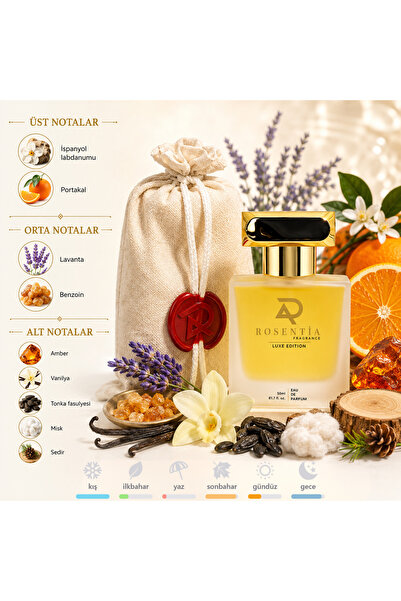 Rosentia LUXE EDITION LX46 (KURKDJIAN GRAND SOIR) MUADİLİ UNISEX PARFÜM 50ML EDP