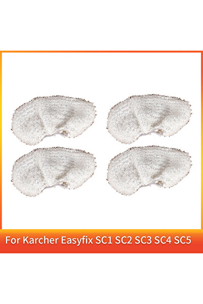 Choice7 4PCS Steam Cleaning Mop Cloth Floor Mop Pad Suitable for Karcher Easy...