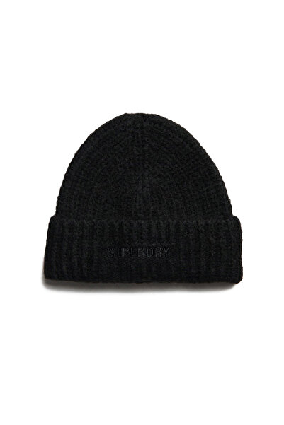 SUPERDRY Σκούφος ζεστόπλεγμα W9010164A-02A Μαύρο