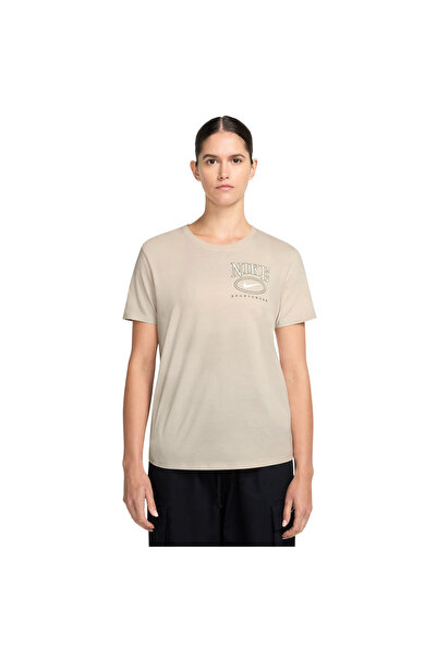 Nike W NSW CLUB SS TEE CC IB2447-104 Εκρού