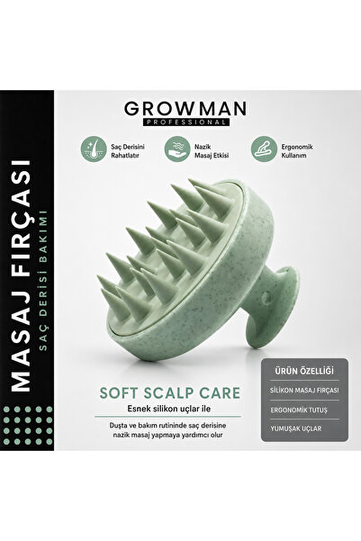 Generic Brand Shower Massage Comb Soft Silicone Hair Washing & Hair Massage C...