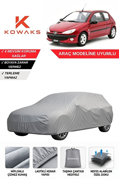 KOWAKS Peugeot 206 Oto Branda, Araba Brandası