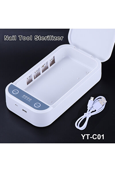 Choice YT-C01 Nail Tool Sterilizer with Electric UV Light Portable USB Steril...