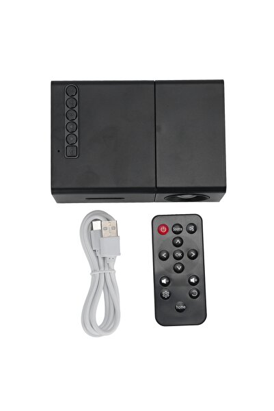 Choice black LED Movie Projector Low Noise Cooling Compact Projector Wide Com...
