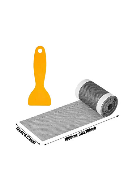 Choice4 Gray 12cmx10m Cuttable Shower Drain Hair Catcher Self-Adhesive Floor ...