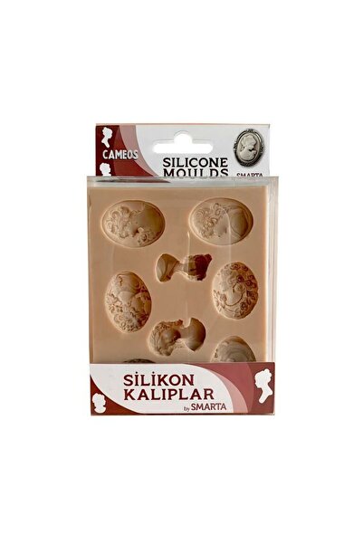 Smarta 100x130x15mm Silikon Kalıp Cameos /