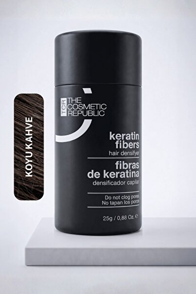 Dolgunlaştırıcı Keratin Saç Fiberi 25 gr – Koyu Kahve