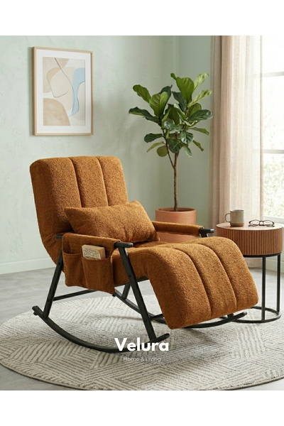 Velura Home & Living Coco Sallanan Berjer & Tv Koltuğu & Dinlenme & Okuma & E...