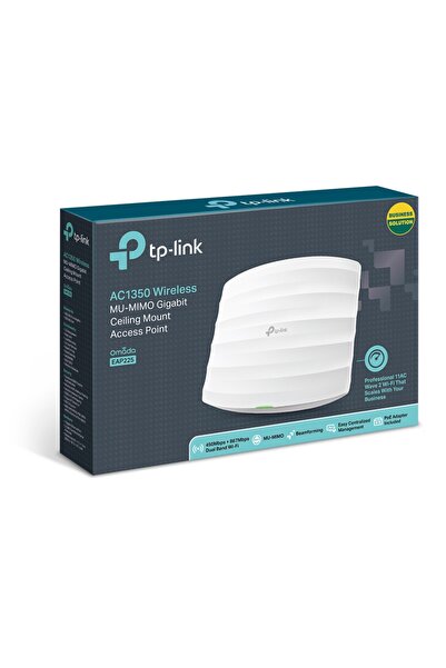 TP-LINK Tavan Tipi 1350 Mbps Mu-Mimo Kablosuz Access Point Eap225